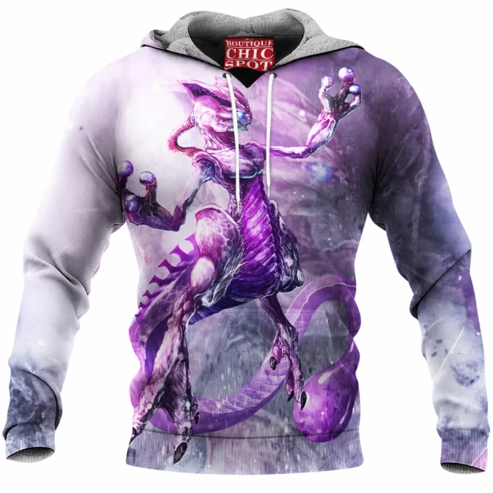 Mystic Mewtwo Fleece Hoodie