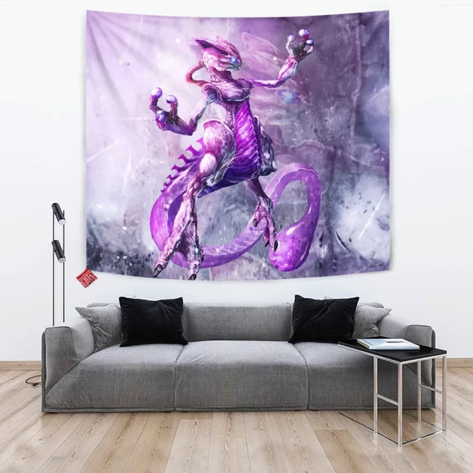 Mystic Mewtwo Tapestry