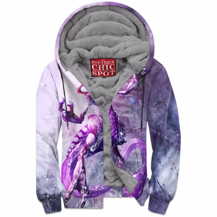 Mystic Mewtwo Zip Fleece Hoodie