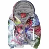 Dragon Zip-Fleece-Hoodie, Fantasy Zip-Fleece-Hoodie