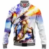 Anime Baseball-Jacket, Charizard Baseball-Jacket, Pokemon Baseball-Jacket