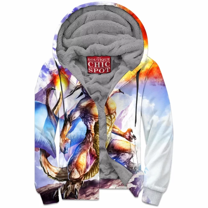 Charizard Zip Fleece Hoodie