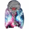Anime Zip-Fleece-Hoodie, Dragon Ball Zip-Fleece-Hoodie, Majin Buu Zip-Fleece-Hoodie