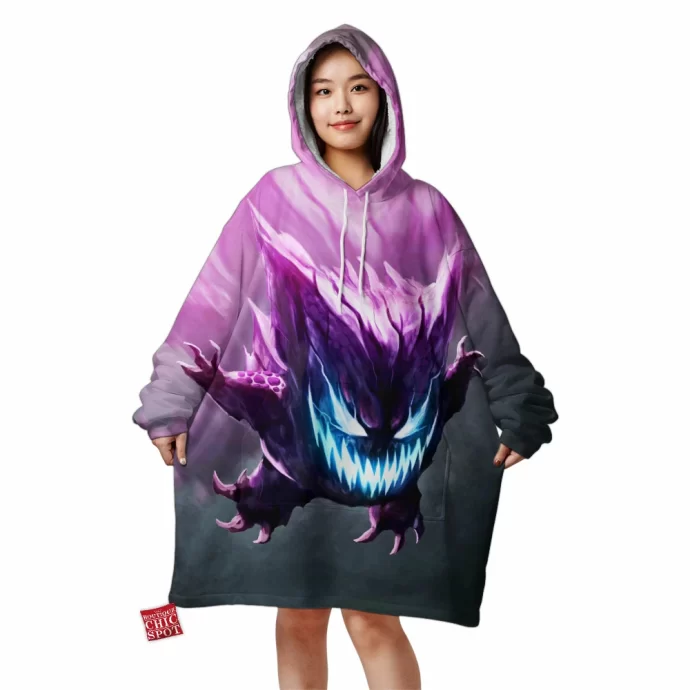 Gengar Blanket Hoodie