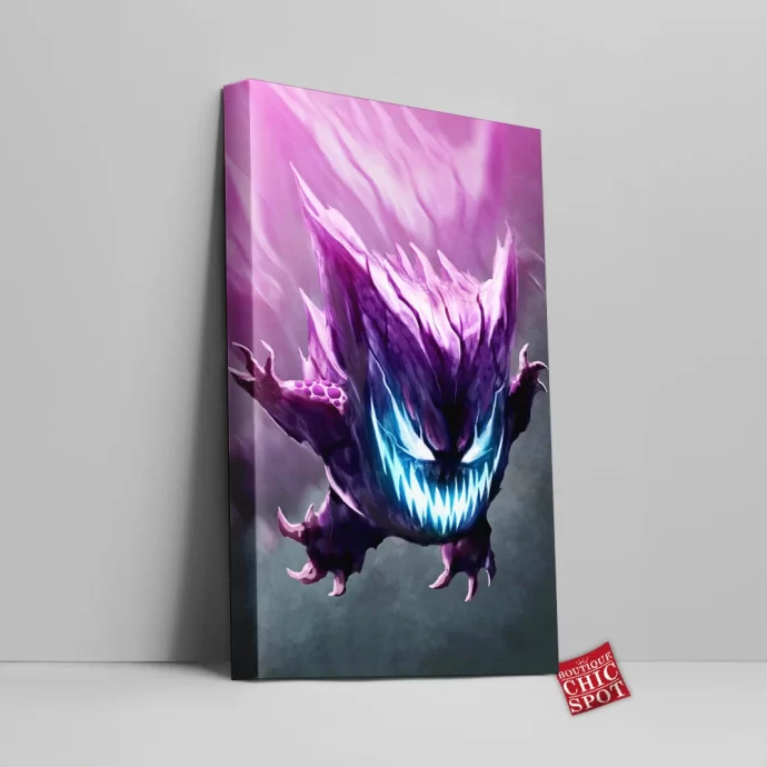 Gengar Canvas Wall Art