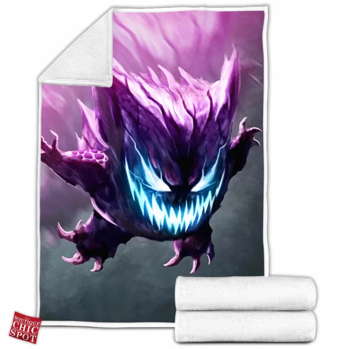 Gengar Fleece Blanket