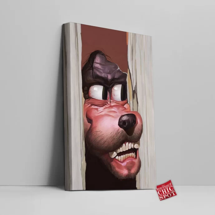 Goofy Canvas Wall Art