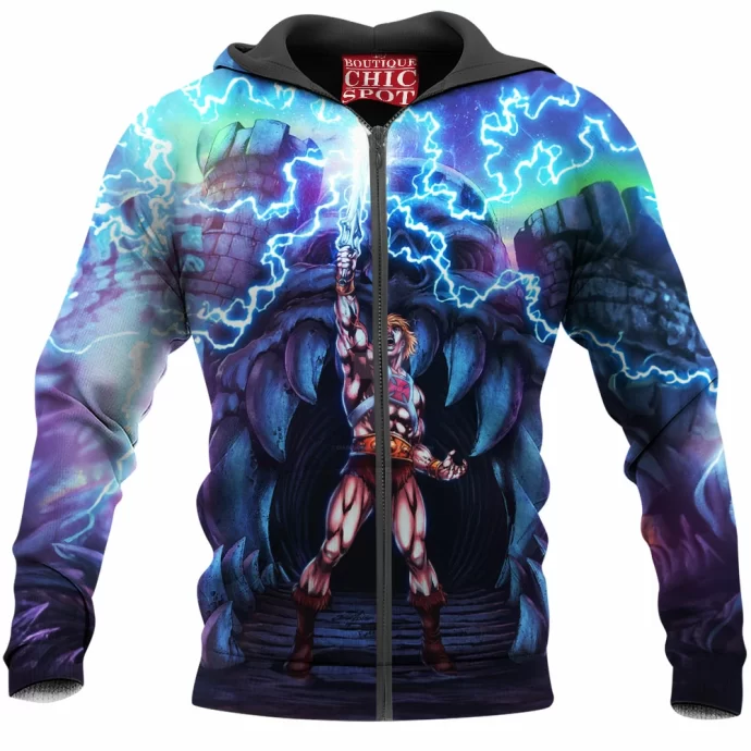 He Man Zip Hoodie