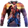 Comic Fleece-Hoodie, Spider-man Fleece-Hoodie