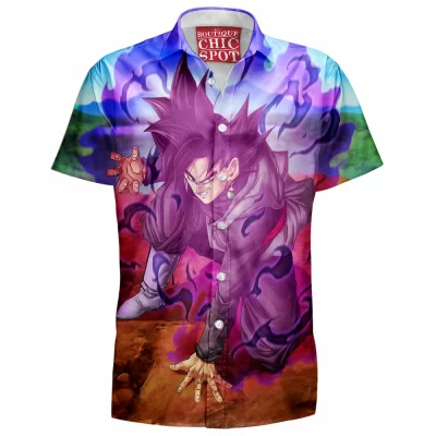 Anime Hawaiian-Shirt, Black Goku Hawaiian-Shirt, Dragon Ball Hawaiian-Shirt, GoKu Hawaiian-Shirt, Zamasu Hawaiian-Shirt