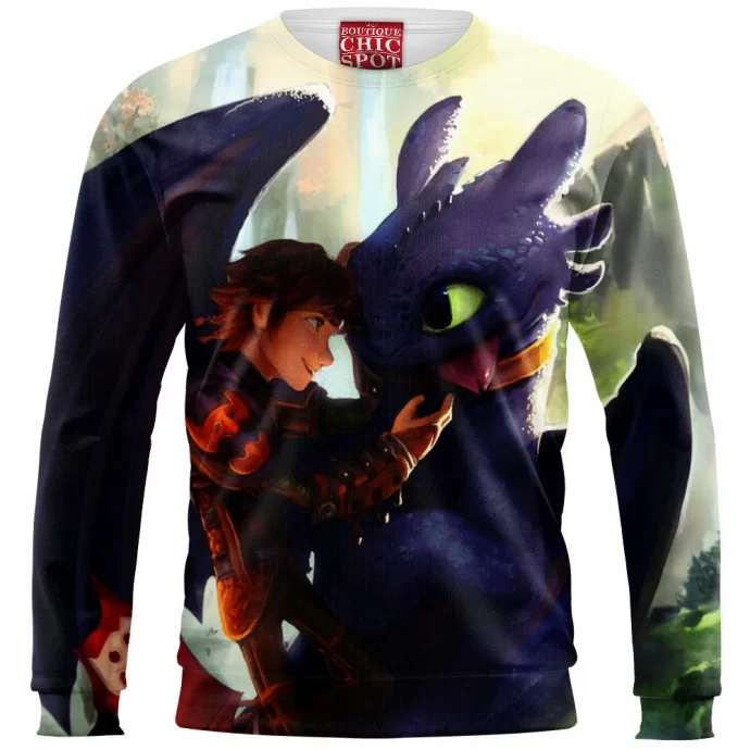 Hiccup And Toothless Sweatshirt