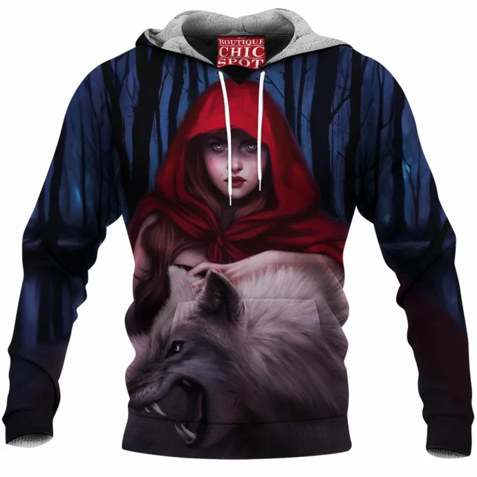 Blood To Bear Me Flowers Fleece Hoodie