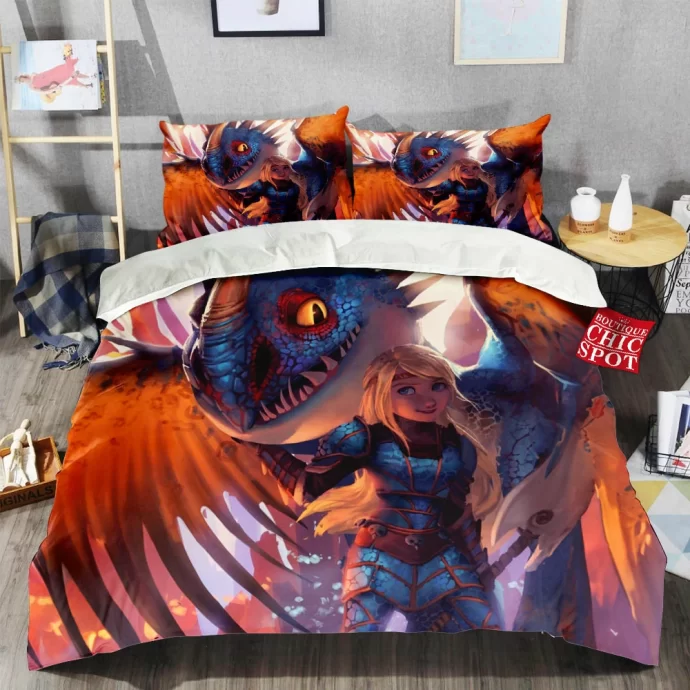 Astrid And Stormfly Bedding Set