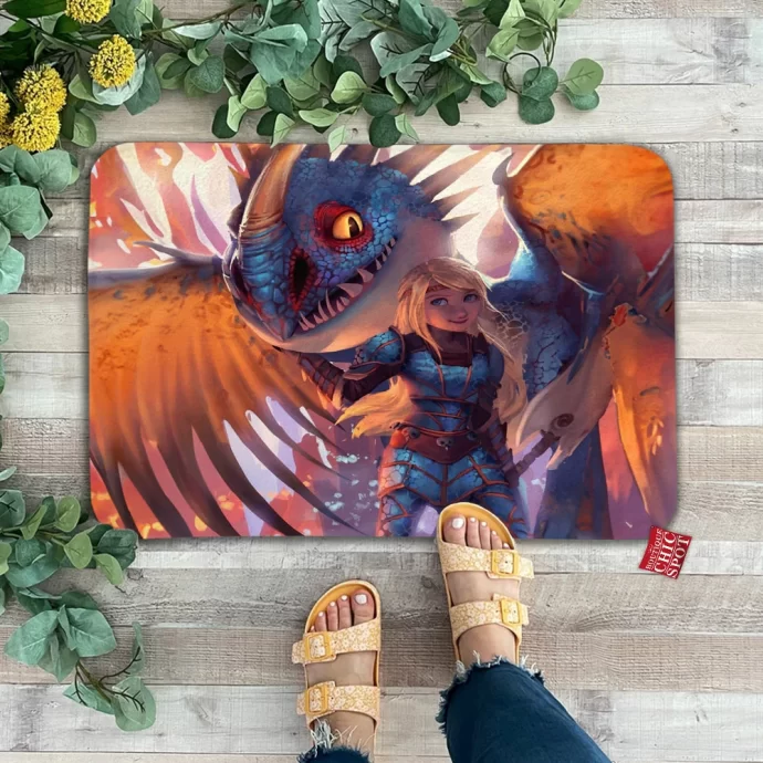 Astrid And Stormfly Doormat