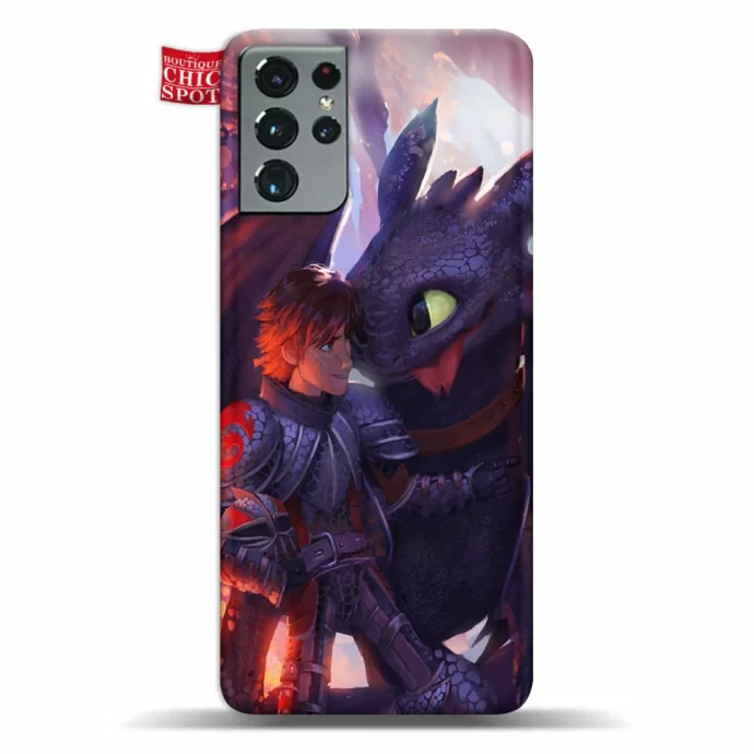 Hiccup And Toothless Phone Case Samsung