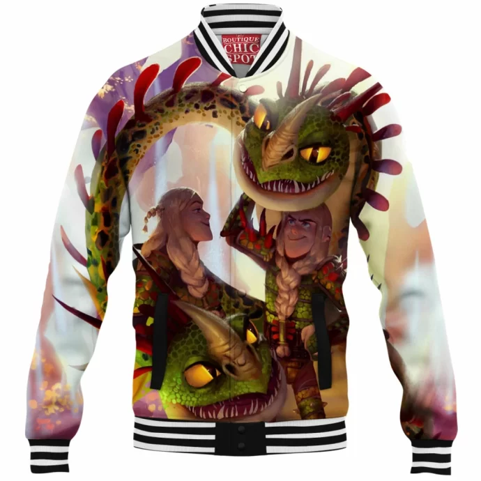 The Twins How To Train Your Dragon Baseball Jacket