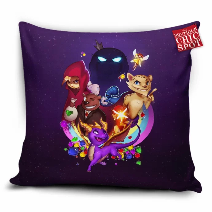 Spyro Year Of The Dragon Pillow Cover