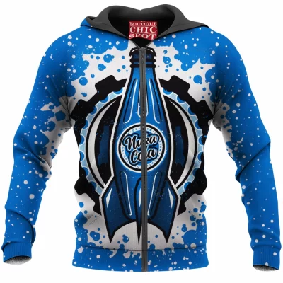 Fallout Zip-Hoodie, Game Zip-Hoodie, Nuka-Cola Zip-Hoodie