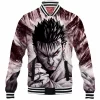 Anime Baseball-Jacket, Berserk Baseball-Jacket, Guts Baseball-Jacket