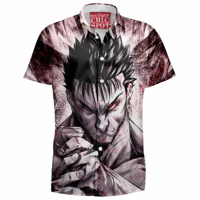 Anime Hawaiian-Shirt, Berserk Hawaiian-Shirt, Guts Hawaiian-Shirt
