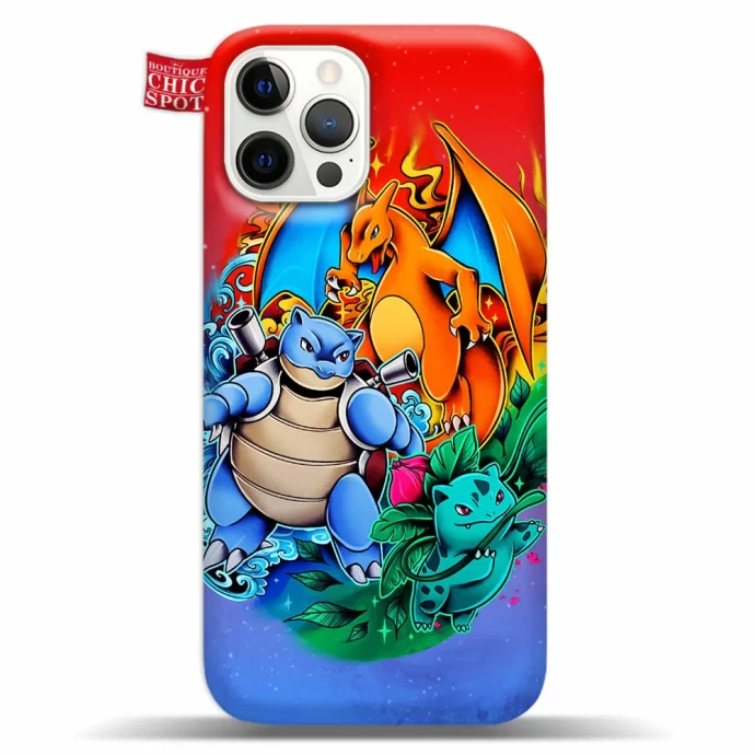 Charizard Blastoise Ivysaur Phone Case Iphone