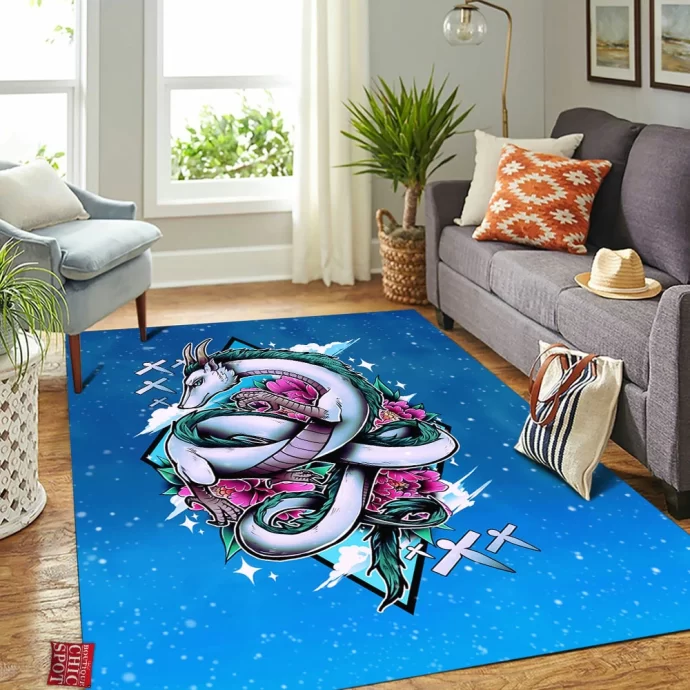 Haku Dragon Rectangle Rug