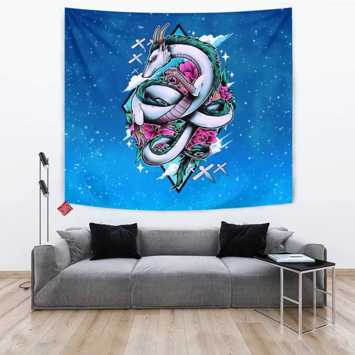 Haku Dragon Tapestry