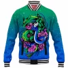 Anime Baseball-Jacket, Dragonair Baseball-Jacket, Rayquaza Baseball-Jacket, Pokemon Baseball-Jacket