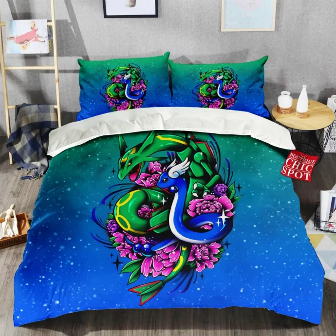 Dragonair Rayquaza Bedding Set