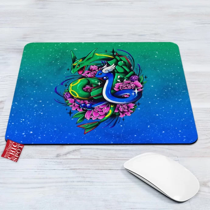 Dragonair Rayquaza Mouse Pad