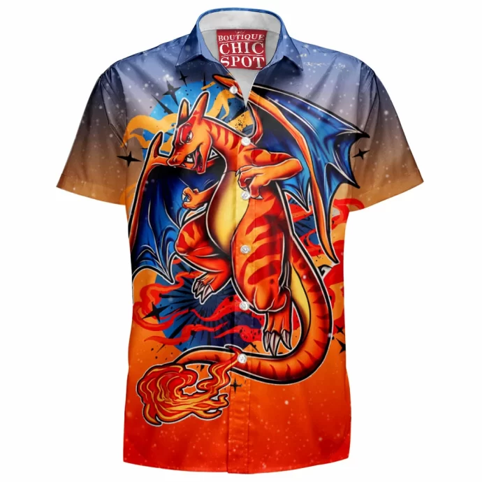 Charizard Clone Hawaiian Shirt