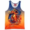 Anime Tank-Top, Charizard Tank-Top, Pokemon Tank-Top