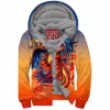 Anime Zip-Fleece-Hoodie, Charizard Zip-Fleece-Hoodie, Pokemon Zip-Fleece-Hoodie
