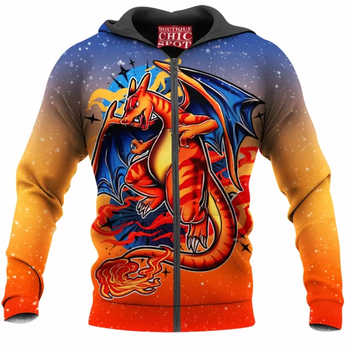 Charizard Clone Zip Hoodie