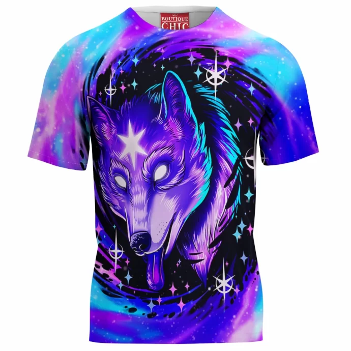 Black Hole Wolf T-Shirt