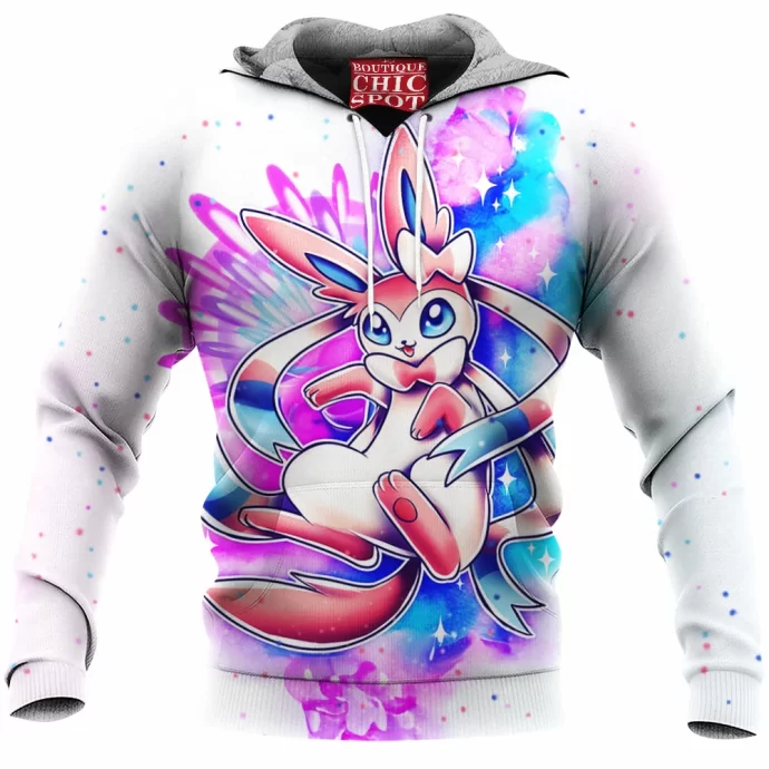 Sylveon Tattoo Fleece Hoodie