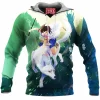Anime Fleece-Hoodie, Mononoke Hime Fleece-Hoodie, Princess Mononoke Fleece-Hoodie, Ghibli Fleece-Hoodie