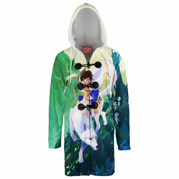 Princess Mononoke Hooded Cloak Coat