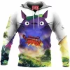 Anime Fleece-Hoodie, Totoro Fleece-Hoodie, Ghibli Fleece-Hoodie