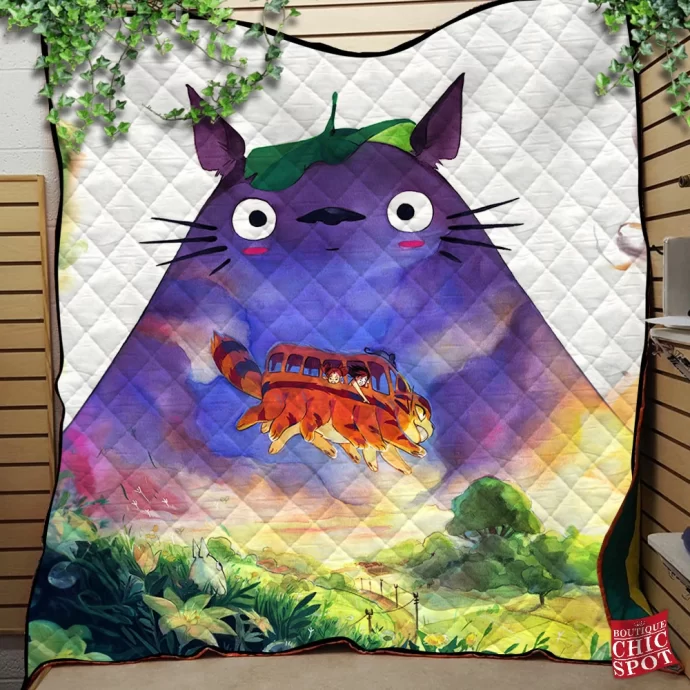 Totoro Quilt Blanket