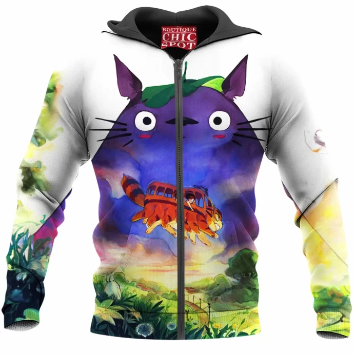 Totoro Zip Hoodie