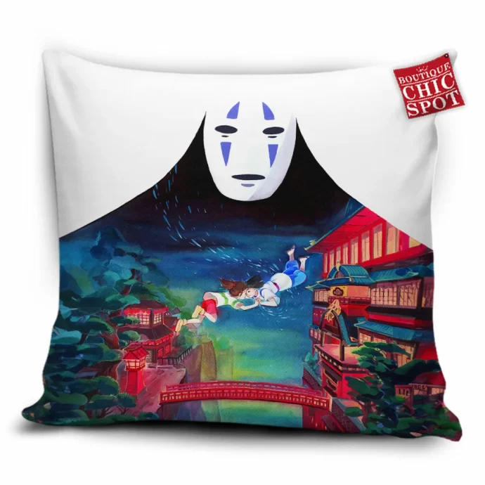 No Face Pillow Cover