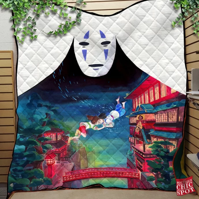 No Face Quilt Blanket