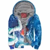 Anime Zip-Fleece-Hoodie, Chihiro Zip-Fleece-Hoodie, Haku Zip-Fleece-Hoodie, Spirited Away Zip-Fleece-Hoodie, Ghibli Zip-Fleece-Hoodie