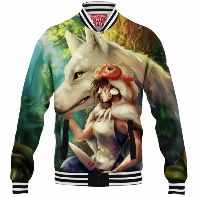 Princess Mononoke Baseball Jacket