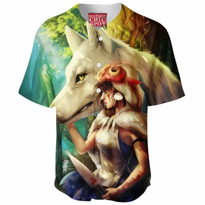 Princess Mononoke Baseball Jersey