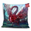 Yugioh Black Rose Dragon Pillow Cover
