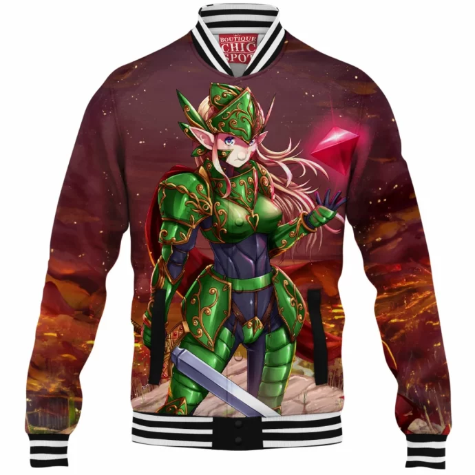 Zelda Princess Knight Of Hyrule Baseball Jacket