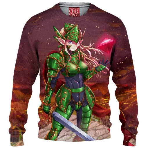 Zelda Princess Knight Of Hyrule Knitted Sweater