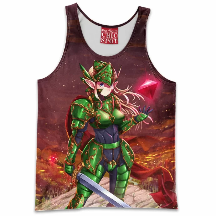 Zelda Princess Knight Of Hyrule Tank Top